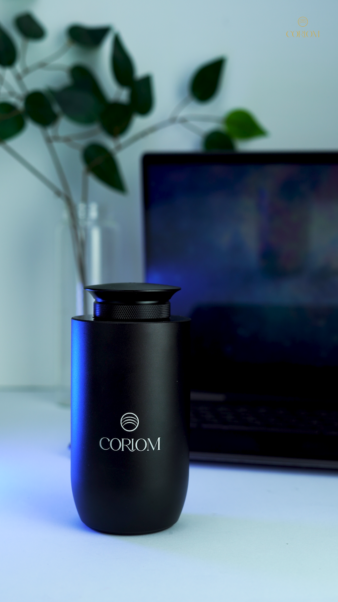 Eunioa CORIOM Luxury Air Diffuser and Freshener – Long Lasting Premium Aroma with Sophisticated Matte Design for Home Office and Luxury Vehicles - Coriom